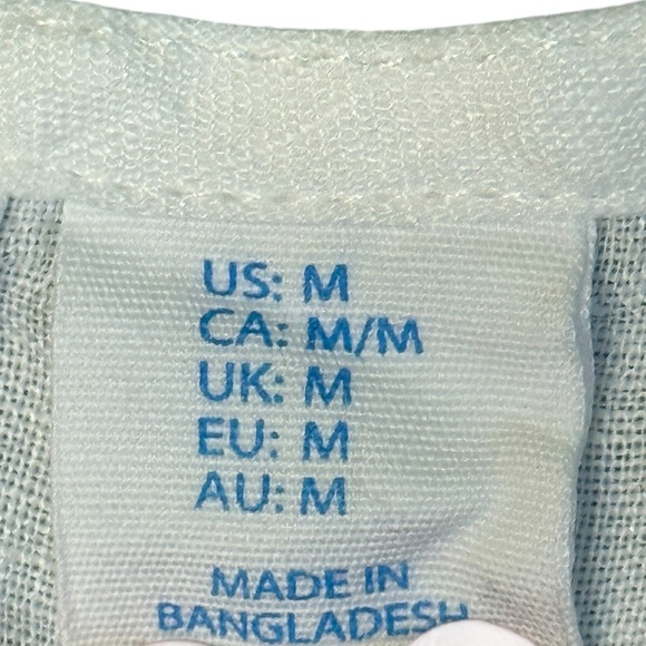 Sigrid Olsen 100% Linen Dolman Sleeve Boxy Top. White Size Medium #1519 - Picture 6 of 8